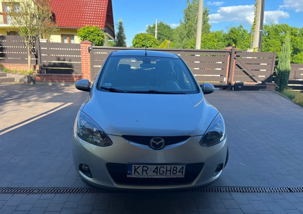 Mazda 2 cena 14000 przebieg: 209266, rok produkcji 2007 z Czarna Białostocka małe 79